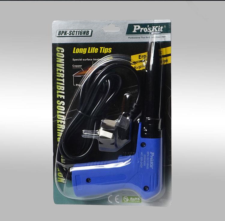 Proskit 8PK-SC116NB Convertible Soldering Iron/Gun – 20W/40W, 400°C