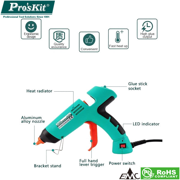Proskit Hot Glue Gun — Packaging