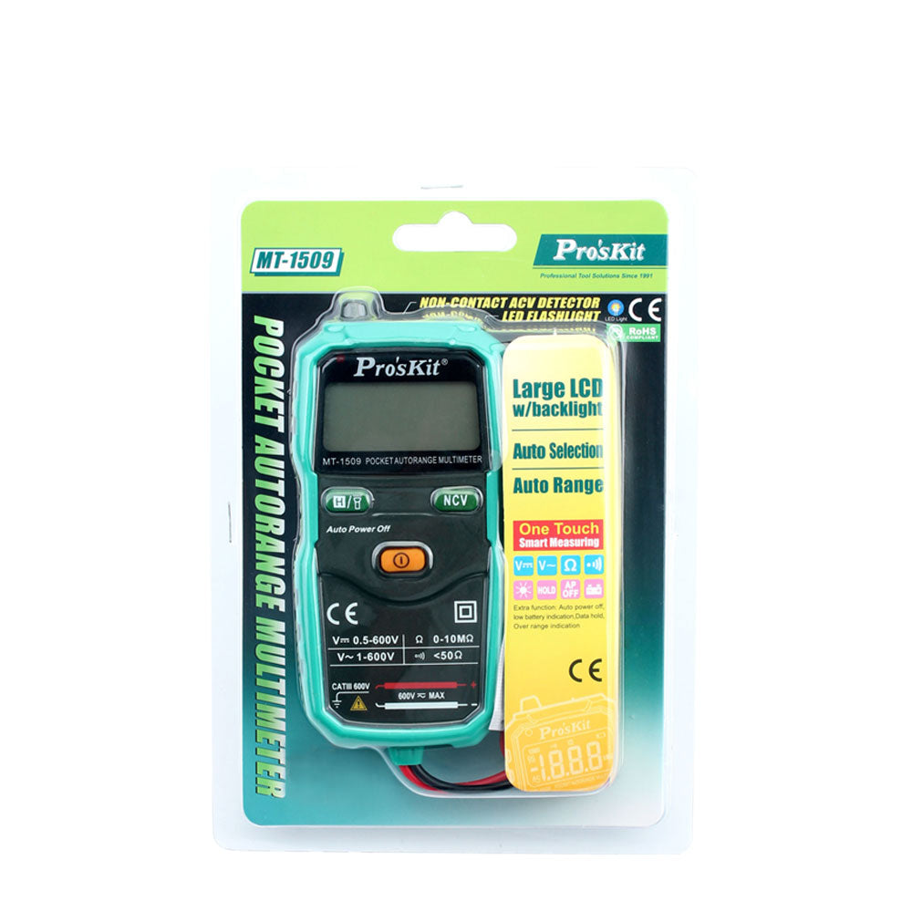 Proskit Multimeter — Side View