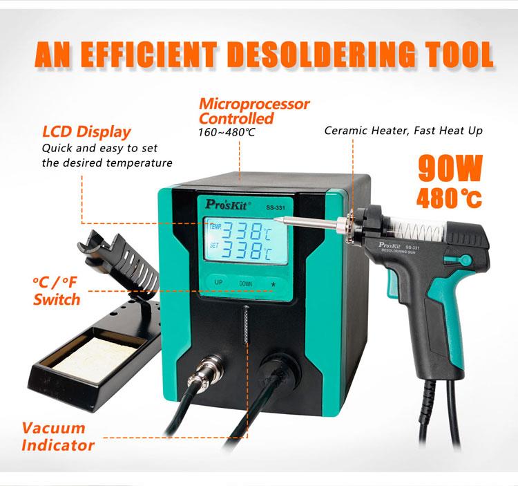 Proskit Soldering Station — Detail View