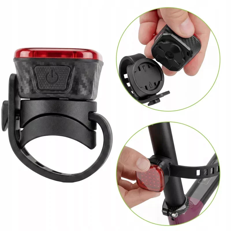 Rear Bike Light 500mAh 60lm IPX6 Brake VAR60 VAYOX - view 3
