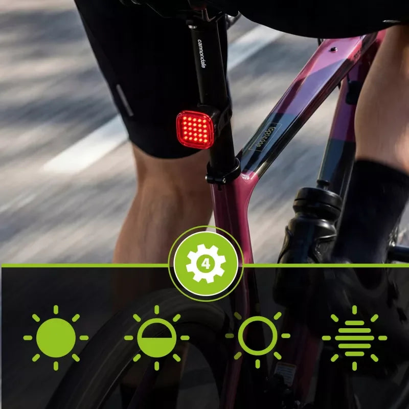 Rear Bike Light 500mAh 60lm IPX6 Brake VAR60 VAYOX - view 4