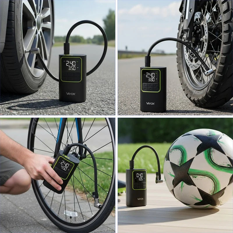 Rechargeable Air Pump 4000mAh 19mm Cylinder VA0409 VAYOX - view 14