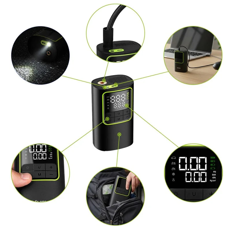 Rechargeable Air Pump 4000mAh 19mm Cylinder VA0409 VAYOX - view 15