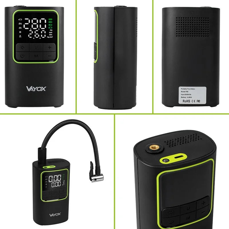 Rechargeable Air Pump 4000mAh 19mm Cylinder VA0409 VAYOX - view 17