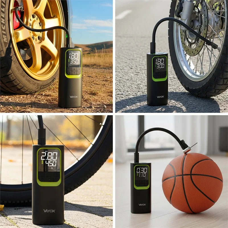 Rechargeable Air Pump 8000mAh 19mm Cylinder with Power Bank Function VA0410 VAYOX - view 15