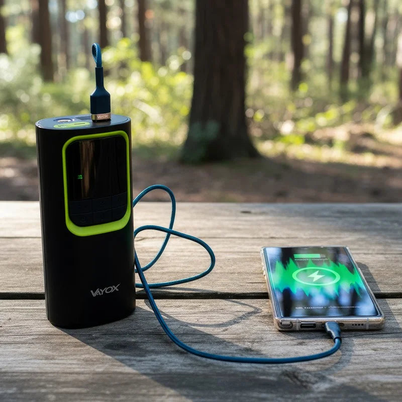 Rechargeable Air Pump 8000mAh 19mm Cylinder with Power Bank Function VA0410 VAYOX - view 6
