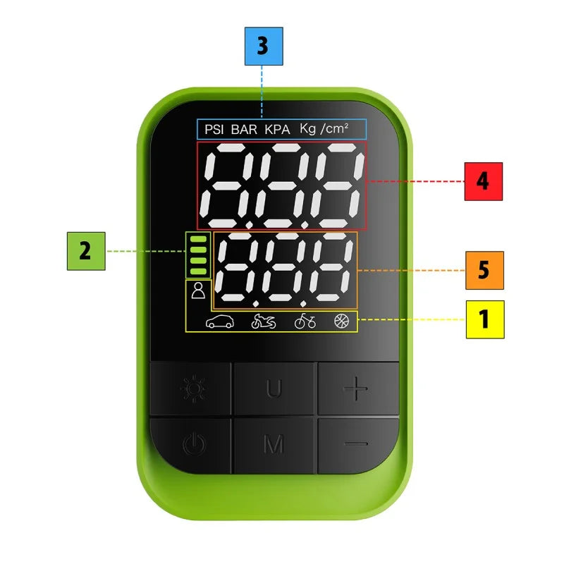 Rechargeable Air Pump 8000mAh 19mm Cylinder with Power Bank Function VA0410 VAYOX - view 9