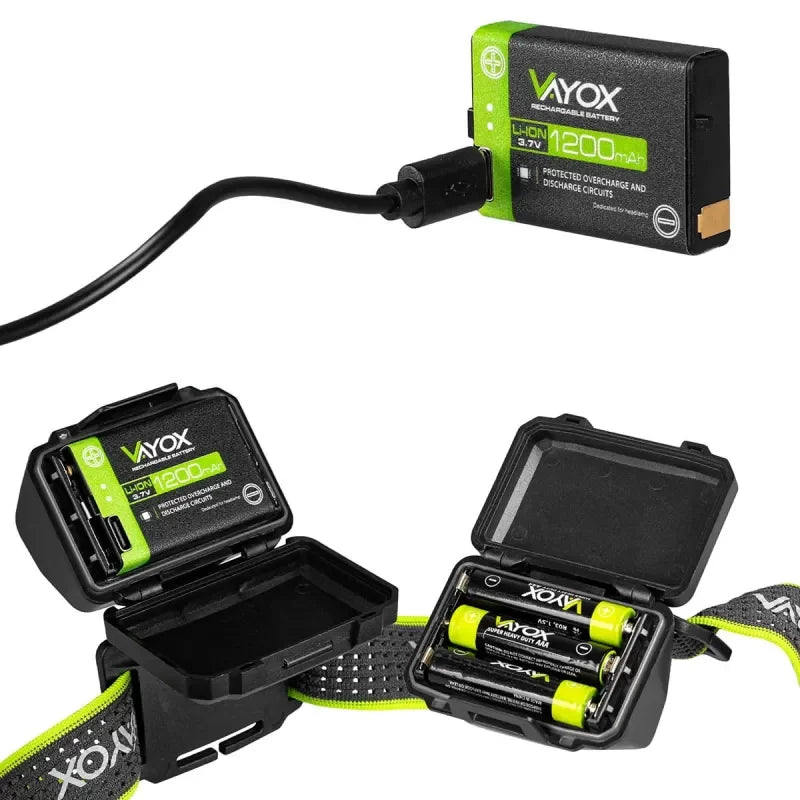 Rechargeable Headlamp 500lm VA0078 VAYOX - view 15