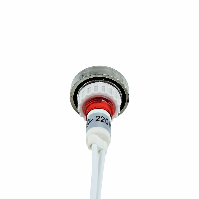 Ενδεικτική Λυχνία Πίνακα AD22E-006 Κόκκινη 230V Φ10 mm – Με Καλώδιο & Υψηλή Φωτεινότητα