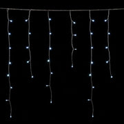 RP Λαμπάκια LED Βροχή 240 6μ+3μ – Ψυχρό Λευκό 6400K, IP44 & Ασύμμετρο Εφέ Flash