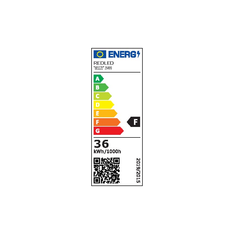 RP Belize Φωτιστικό Οροφής LED 36 W Ø380 mm Λευκό – 3CCT, 4150 lm & Εξωτερική ή Κρεμαστή