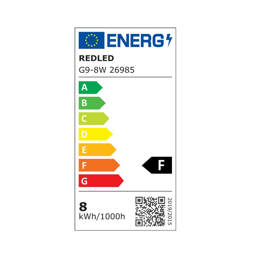 RP LED G9 Bulb 8.5 W 220 V 4000 K – 720 lm, 360° Beam & Ceramic+PC Body