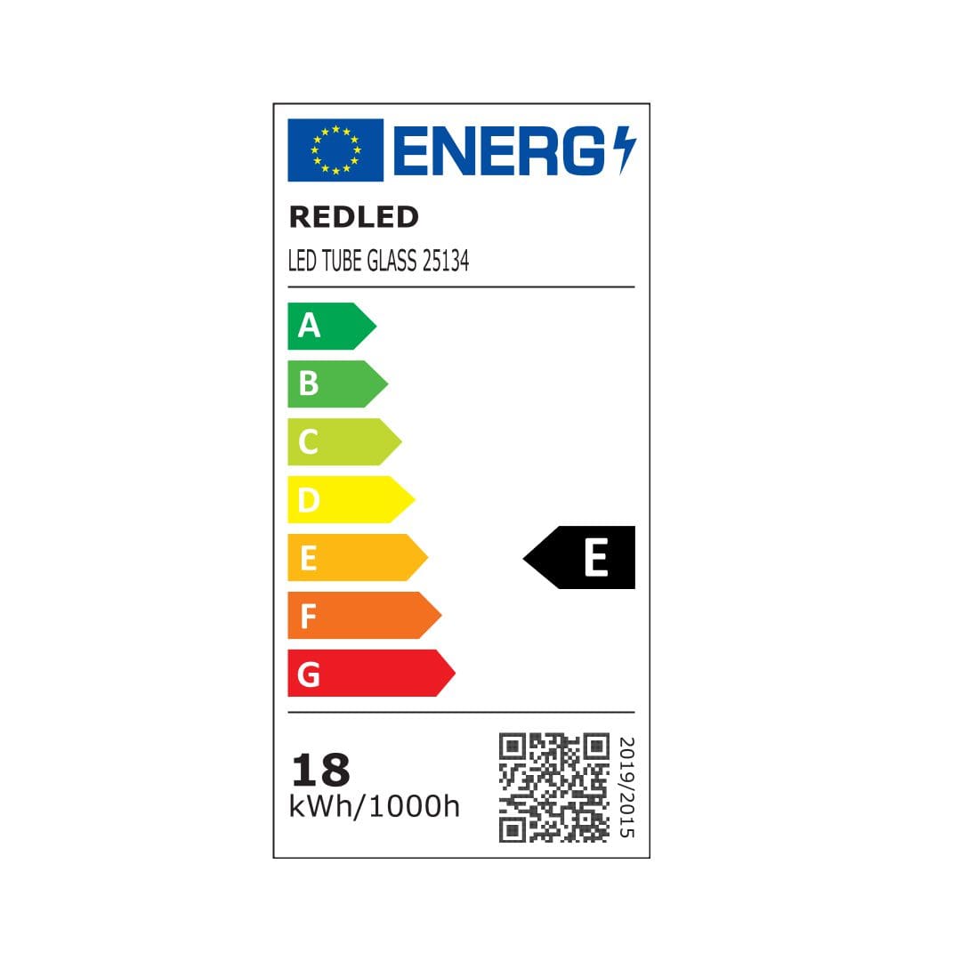 RP Λαμπτήρας LED Tube 18W G13 1200mm – 4000K Φυσικό Λευκό, 1800lm & 185-264V