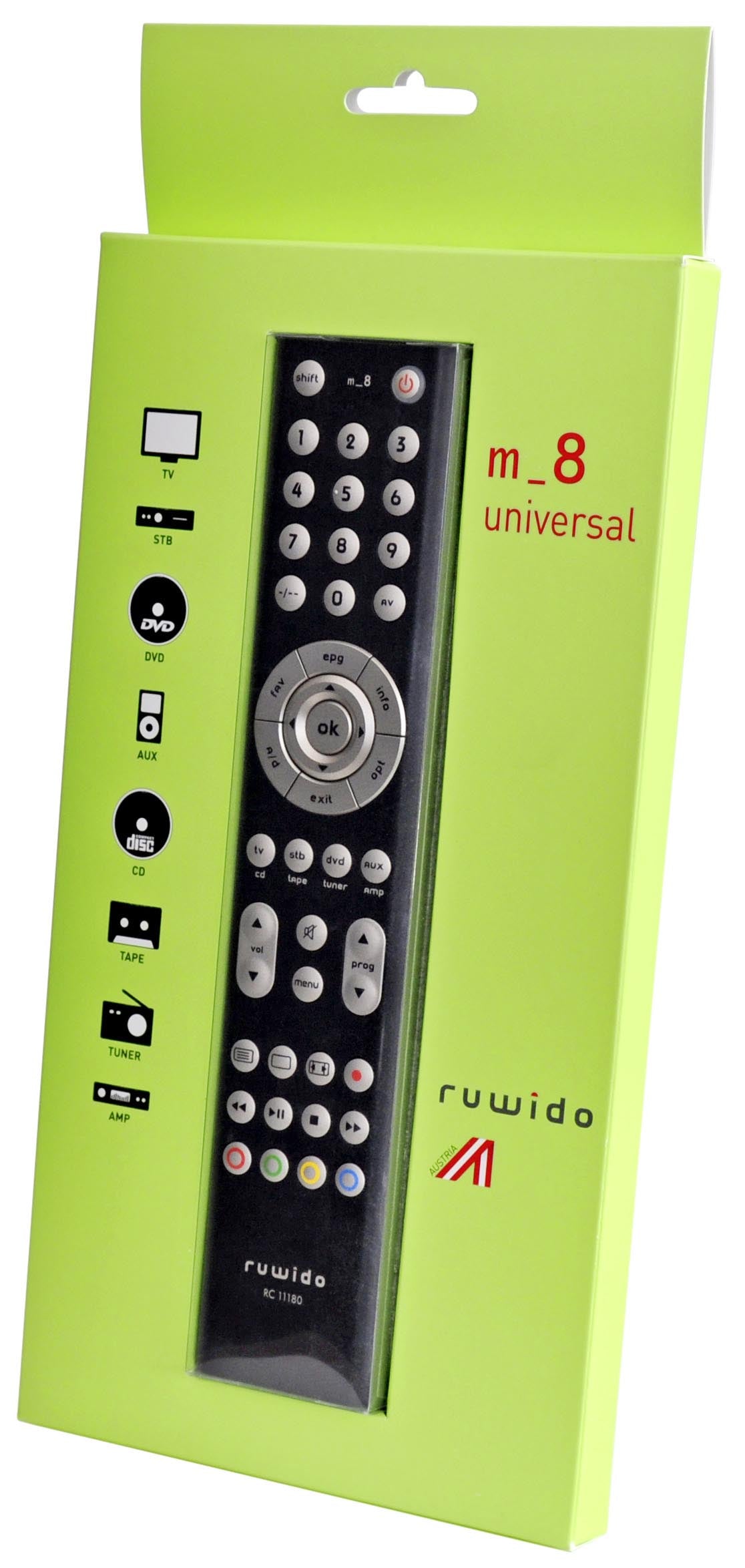 Ruwido Remote Controls — Side View