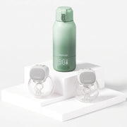 Momcozy S9 Pro Breast Pump + Portable Bottle Warmer Bundle — Momcozy bundle on light grey background