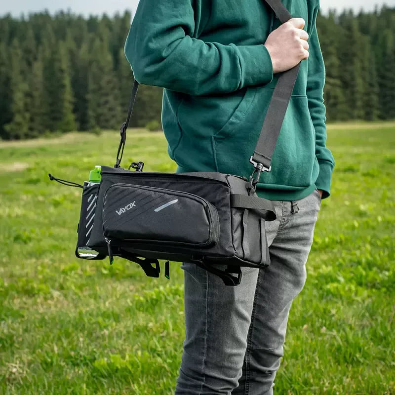 Single Bike Pannier Bag with Side Pockets 12L VA0171 VAYOX - view 15