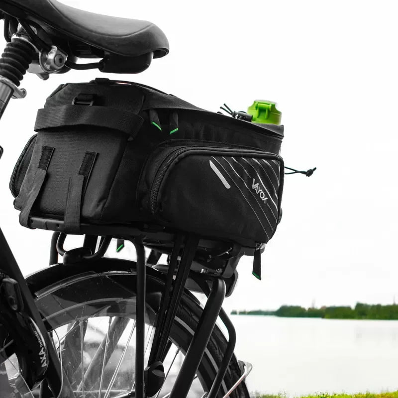 Single Bike Pannier Bag with Side Pockets 12L VA0171 VAYOX - view 2