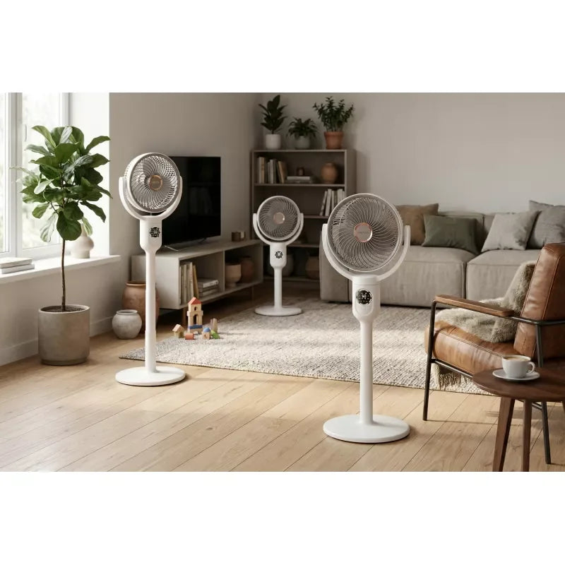 Standing Fan with Battery and 6xSMD Light (WD-289) Grey VA0434G VAYOX - view 15