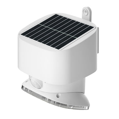 GBC SWL001WN Solar LED Wall Light 2000 lm 4000K – PIR Motion Sensor, IP54 & Rechargeable