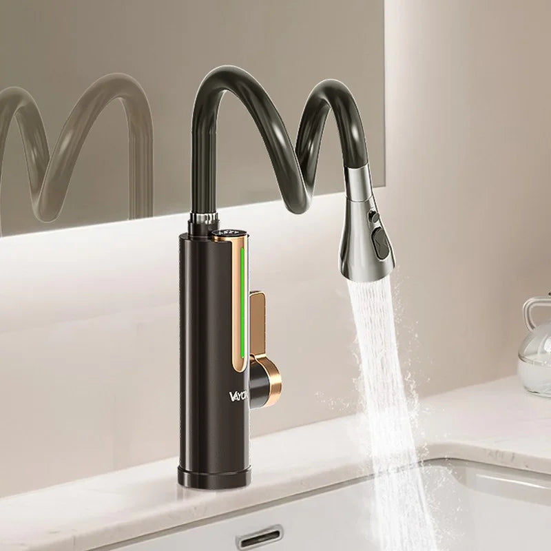 Tankless Vertical Water Heater Black VA0416 VAYOX - view 16
