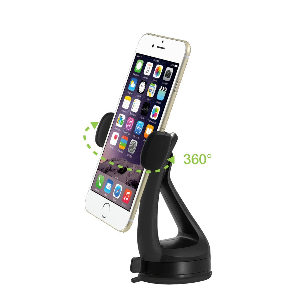 Techly I-SMART-VENT51 Car Phone Holder Windshield Suction — image 11