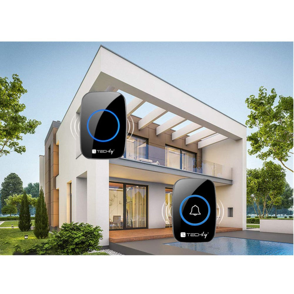 Techly I-BELL-RING04 Wireless Doorbell Kit — View 5