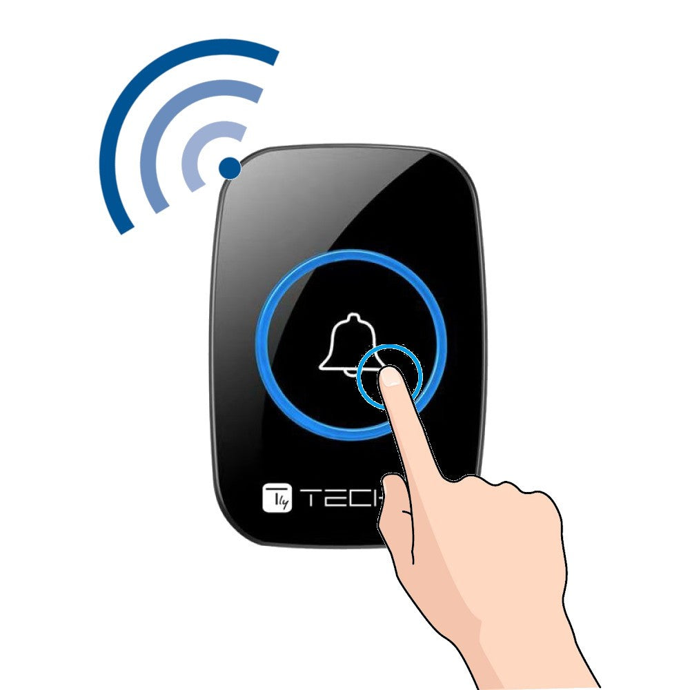 Techly I-BELL-RING04T Wireless Doorbell Transmitter — Packaging
