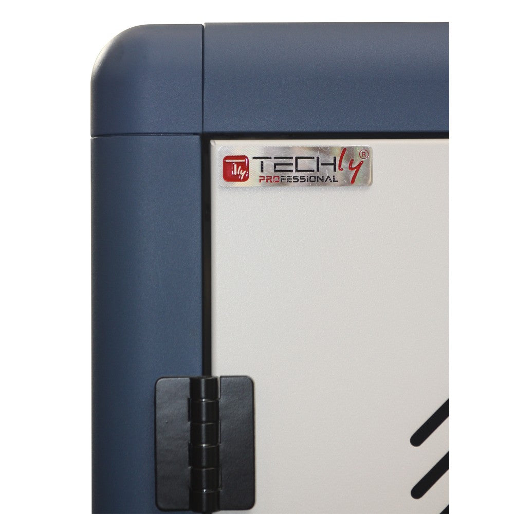 Techly I-CABINET-30DTY Charging Station Trolley 30 Devices White/Blue - view 10