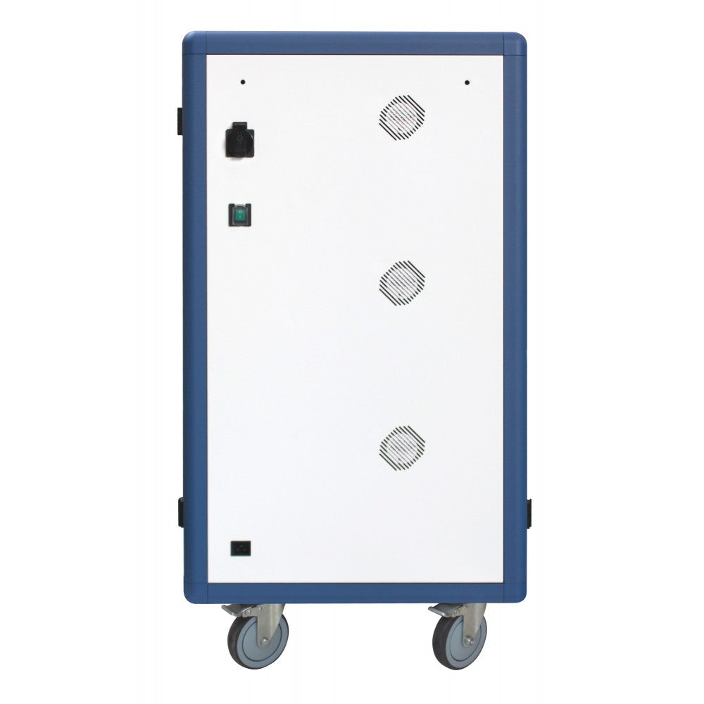 Techly I-CABINET-30DTY Charging Station Trolley 30 Devices White/Blue - view 5