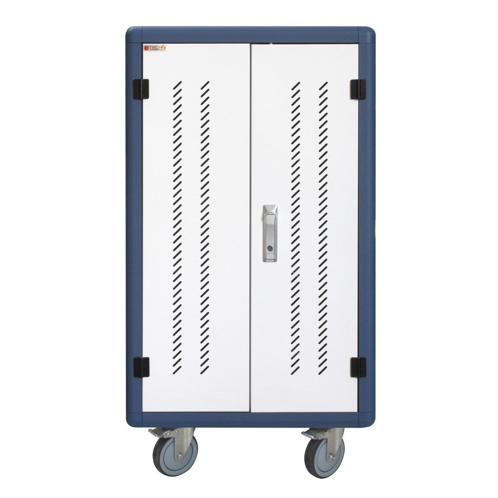 Techly I-CABINET-30DUTY/USB Charging Trolley 30 Devices AC + USB - view 3