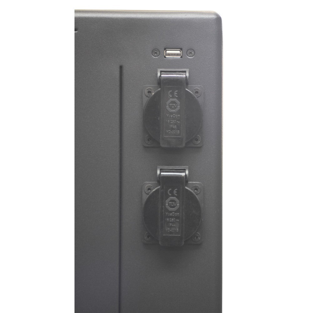 Techly I-CABINET-80DUTY USB Charging Trolley 80 Devices Black - view 11