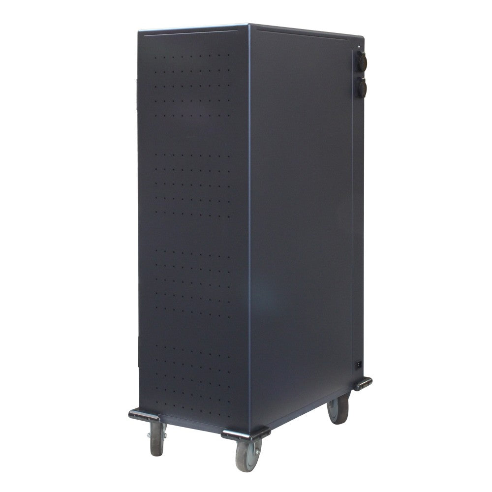 Techly I-CABINET-80DUTY USB Charging Trolley 80 Devices Black - view 7