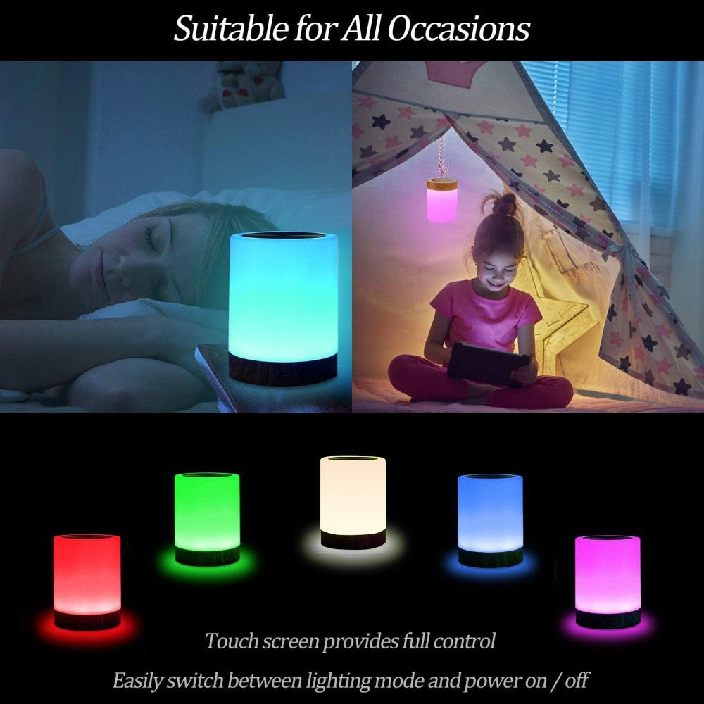 Techly USB Smart Touch LED Lamp 5 Colors with Dimmer - view 3