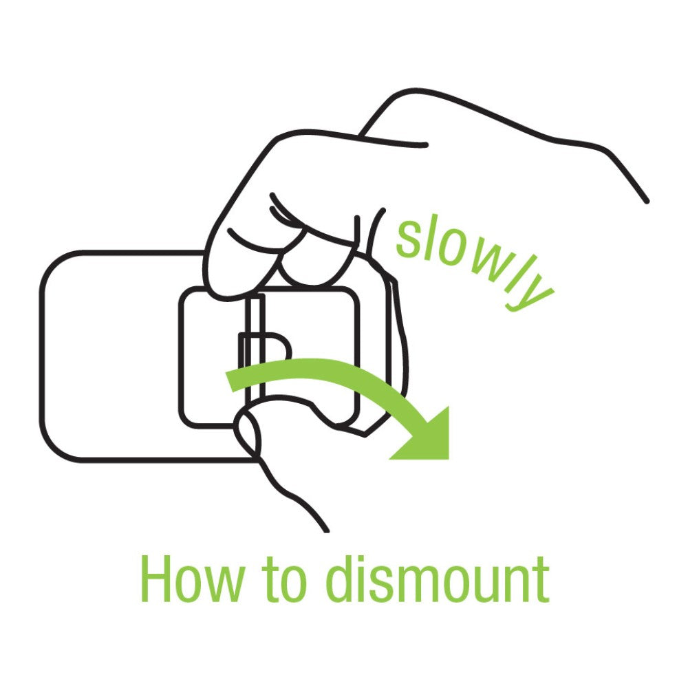 Techly I-SMART-RINGB Smartphone Ring Stand — View 5