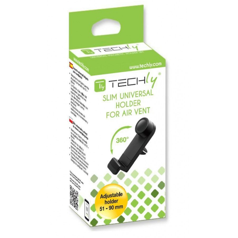 Techly I-SMART-UNI2 Air Vent Car Phone Holder — View 2