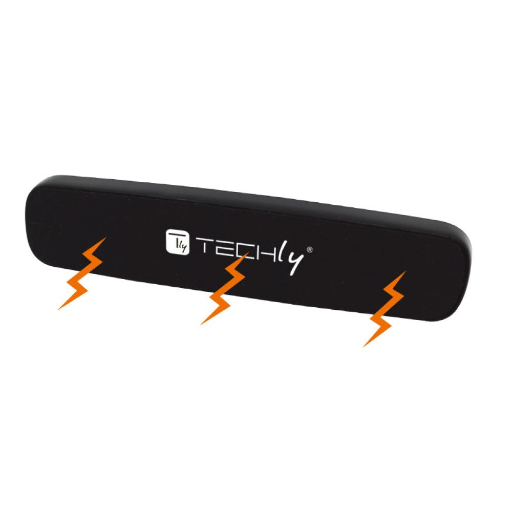 Techly I-SMART-UNIDUA Magnetic Air Vent Car Holder — View 3