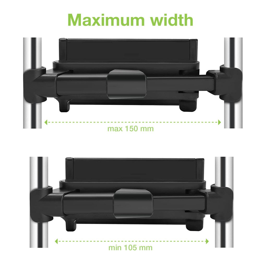 Techly I-TABLET-CAR5 Headrest Tablet Holder — View 8