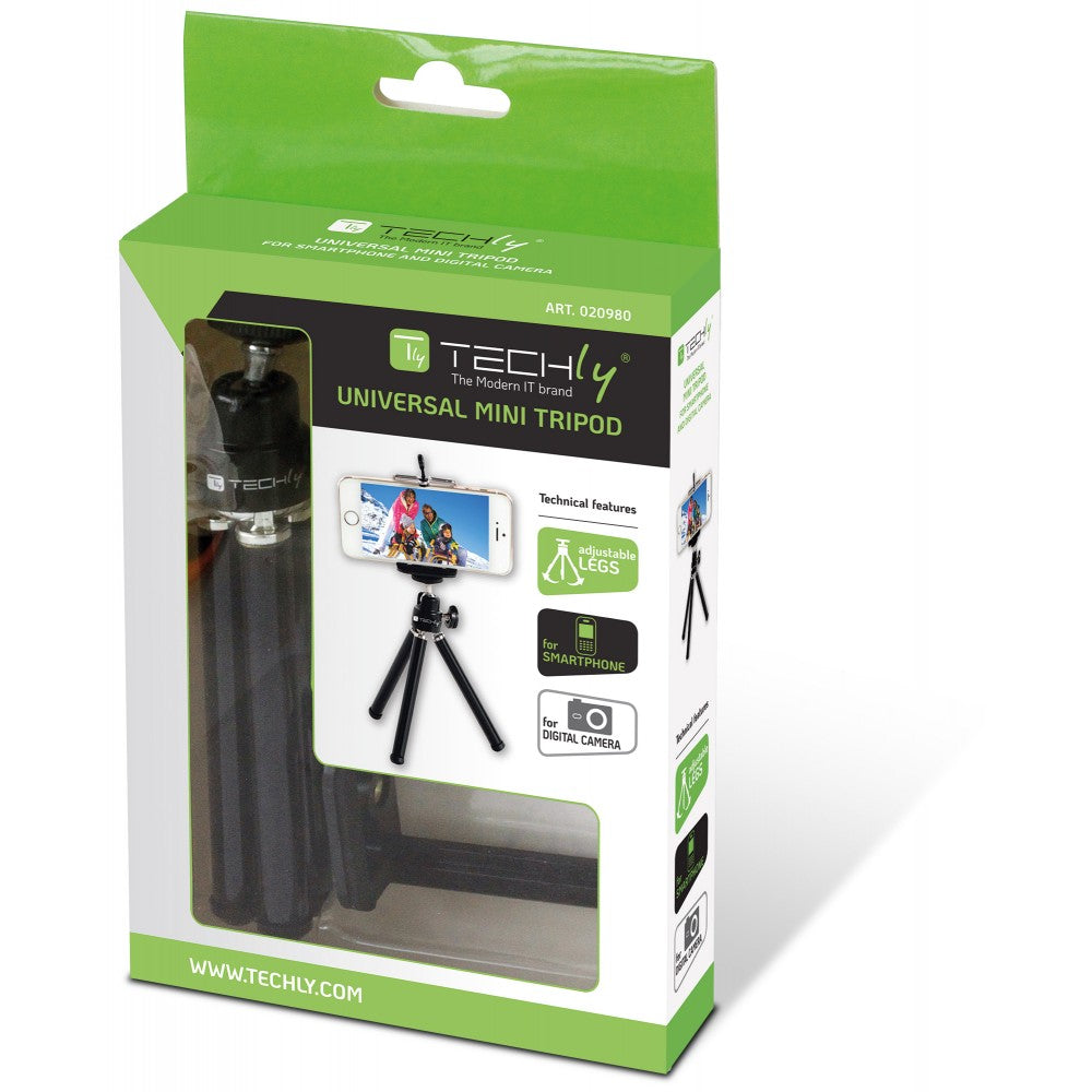 Techly I-TRIPOD-UN Universal Portable Tripod — View 8