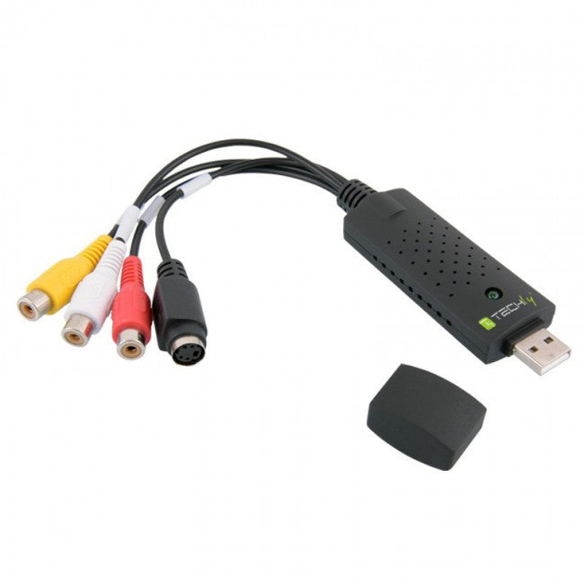 Techly I-USB-VIDEO-700TY USB 2.0 Audio Video Grabber — View 3