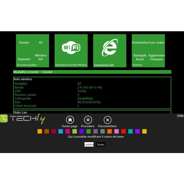 Techly I-WL-REPEATER2 N300 Wireless Repeater — View 5