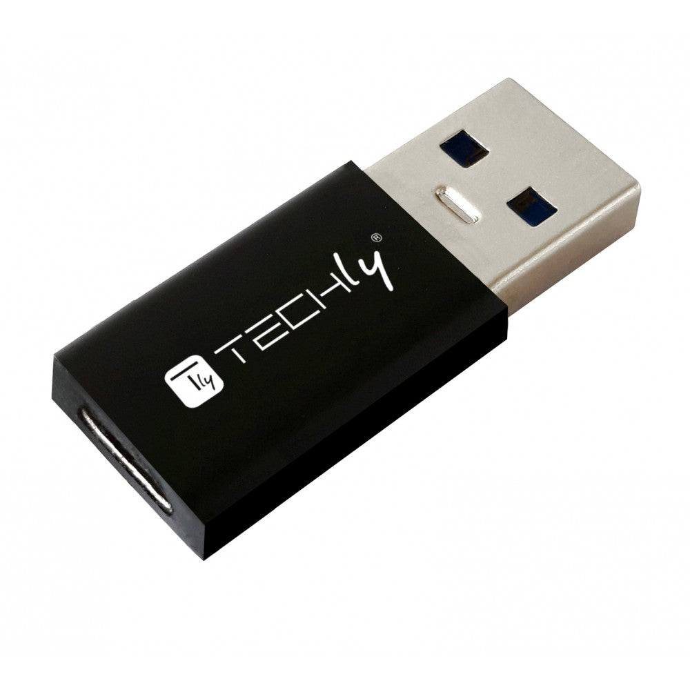 Techly IADAP USB3-AFT USB 3.0 Type A Male to USB-C Female Adapter - view 2