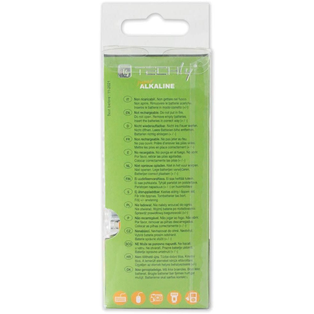 Techly IBT-KAL-LR06-B24T AA Alkaline LR06 1.5V Batteries 24-Pack - view 5