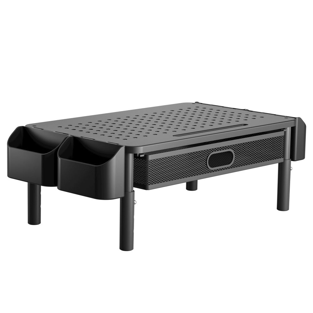 Techly ICA-MS 114 Adjustable Ergonomic Monitor Stand with Drawer - view 4