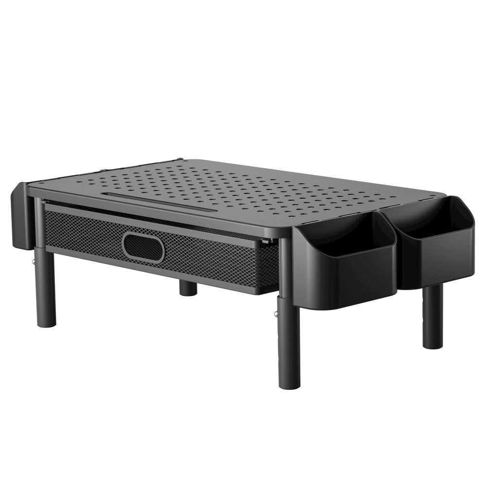 Techly ICA-MS 114 Adjustable Ergonomic Monitor Stand with Drawer - view 5