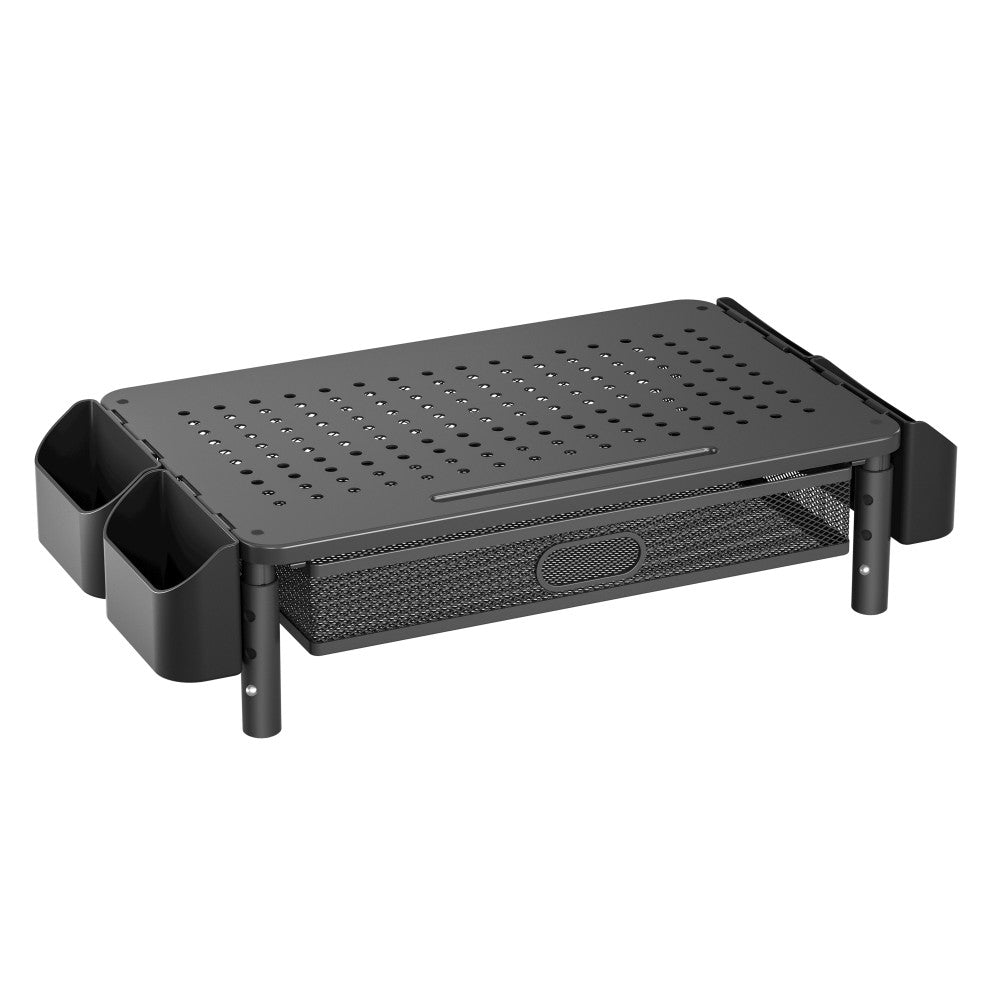 Techly ICA-MS 114 Adjustable Ergonomic Monitor Stand with Drawer - view 7