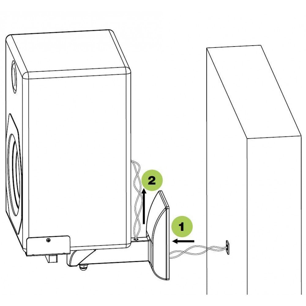 Techly ICA-SP SS201 Pair of Wall Speaker Brackets up to 25 kg - view 5