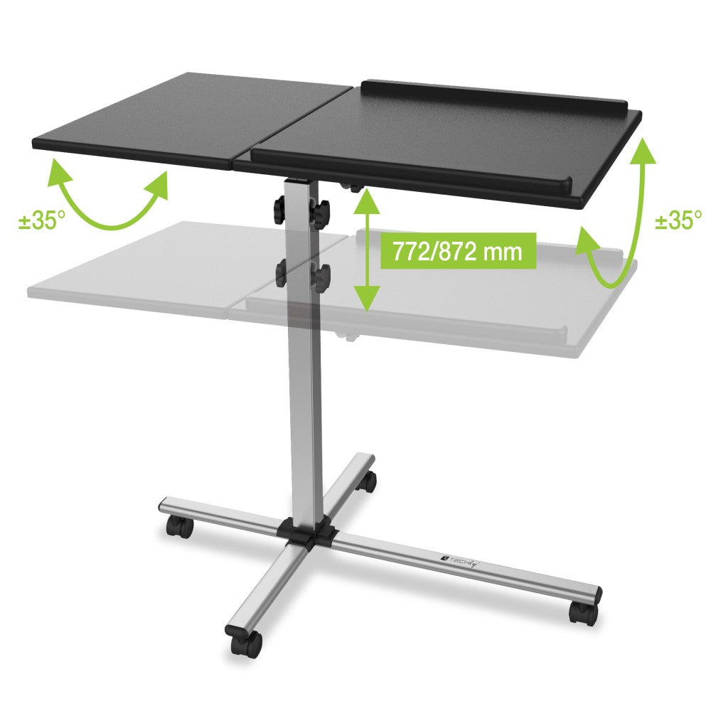 Techly ICA-TB TPM-2 Adjustable Trolley for Projector & Notebook 10 kg - view 4
