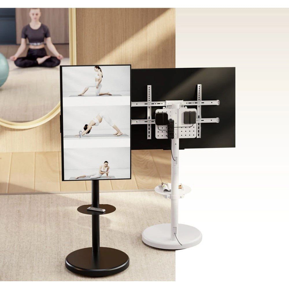 Techly ICA-TR55 Floor Stand with Shelf for LCD/LED/Plasma TV 37-86" - view 11