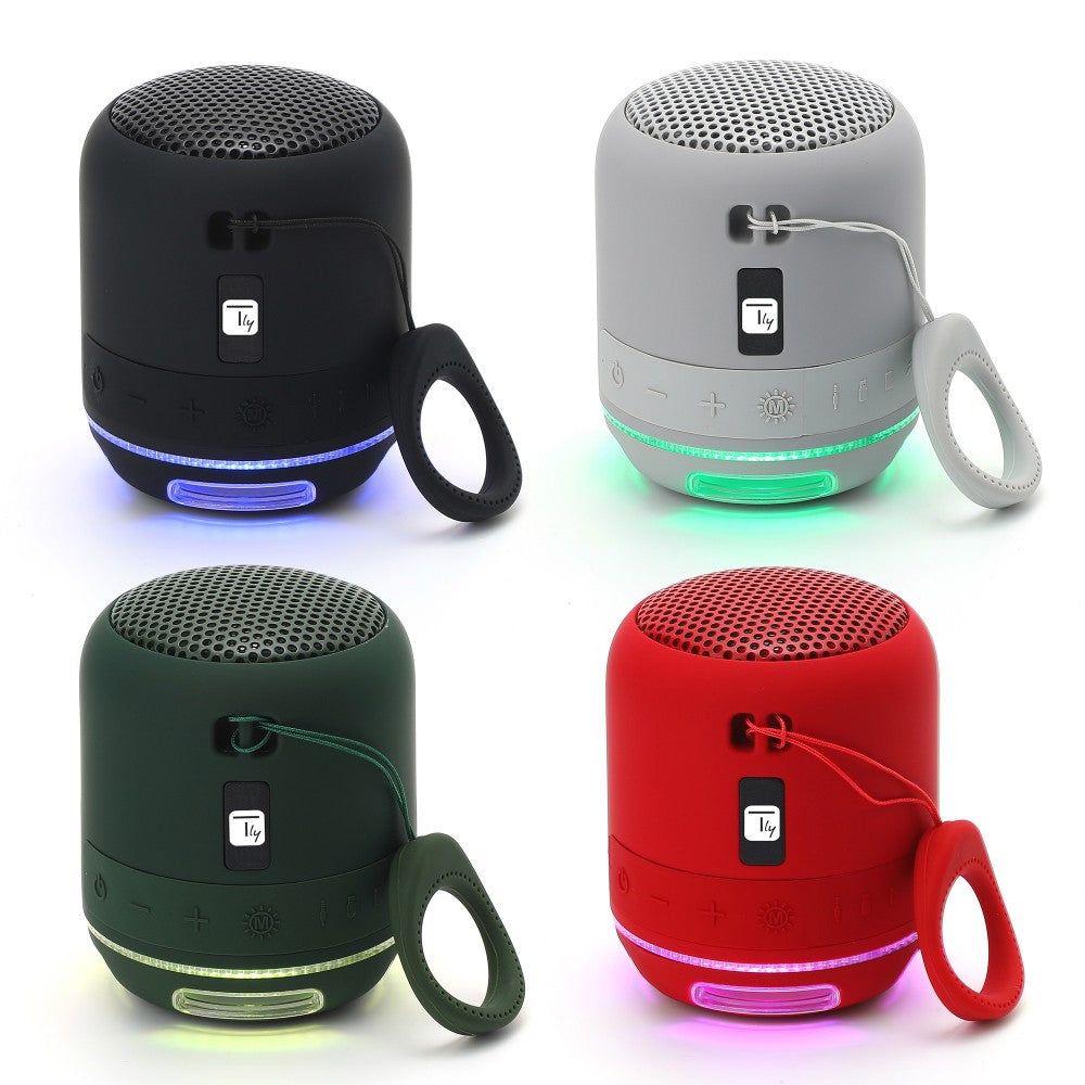 Techly ICASBL94BK Portable Bluetooth 5.1 Speaker Black - view 3